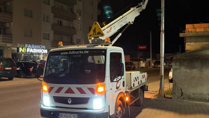 Ekipet e Ndëramrjes publike Akcios kanë sanuar defektin e ndriçimit publike në vendbanimin Saraj 